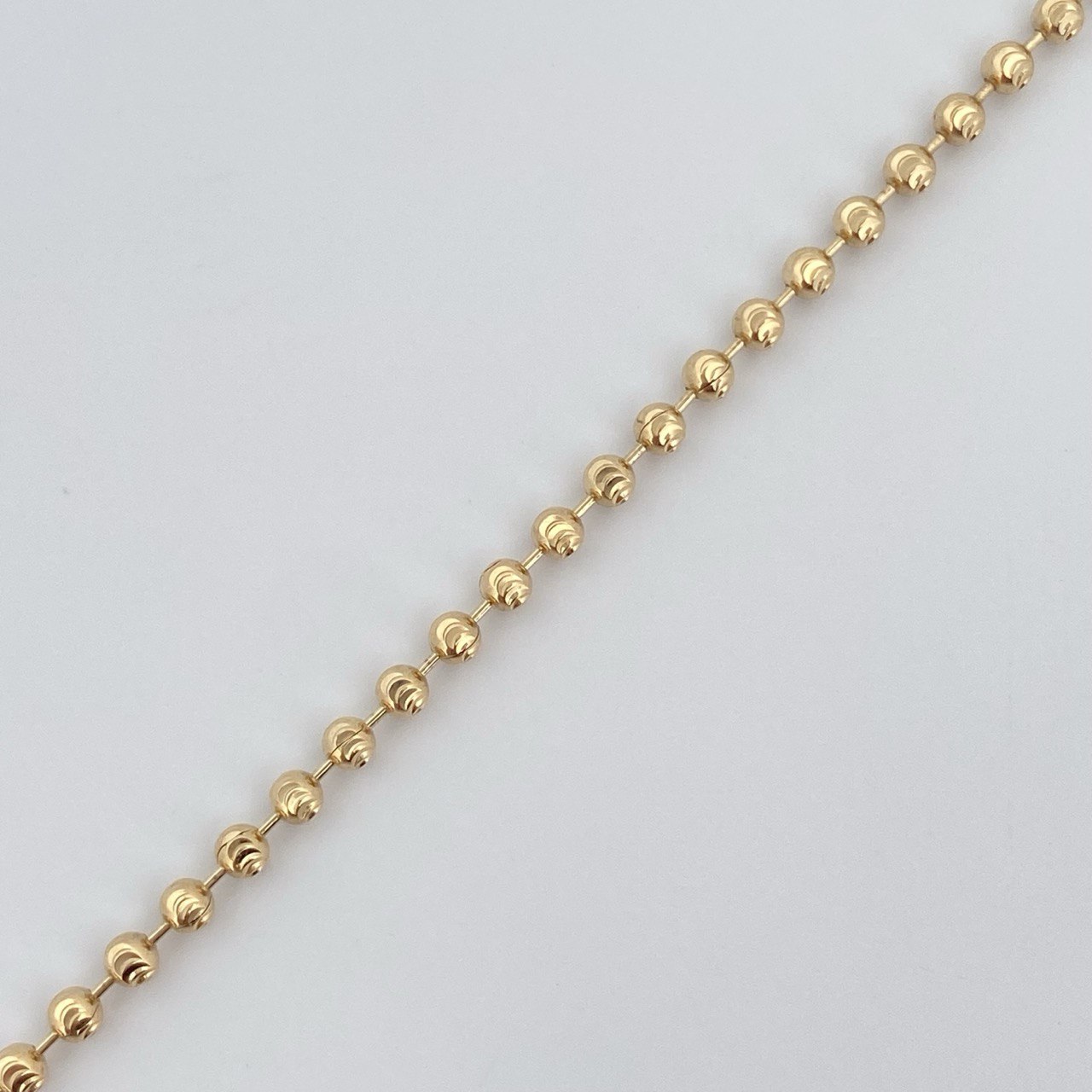 Cadena Militar 7.65gr / 53cm / +3 Oro 18K &