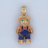 Dije Oso Articulado 9.15gr / 3.5cm / Oro 18K &