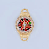 Herraje Ruleta 3.95gr / 3cm / Oro 18K &