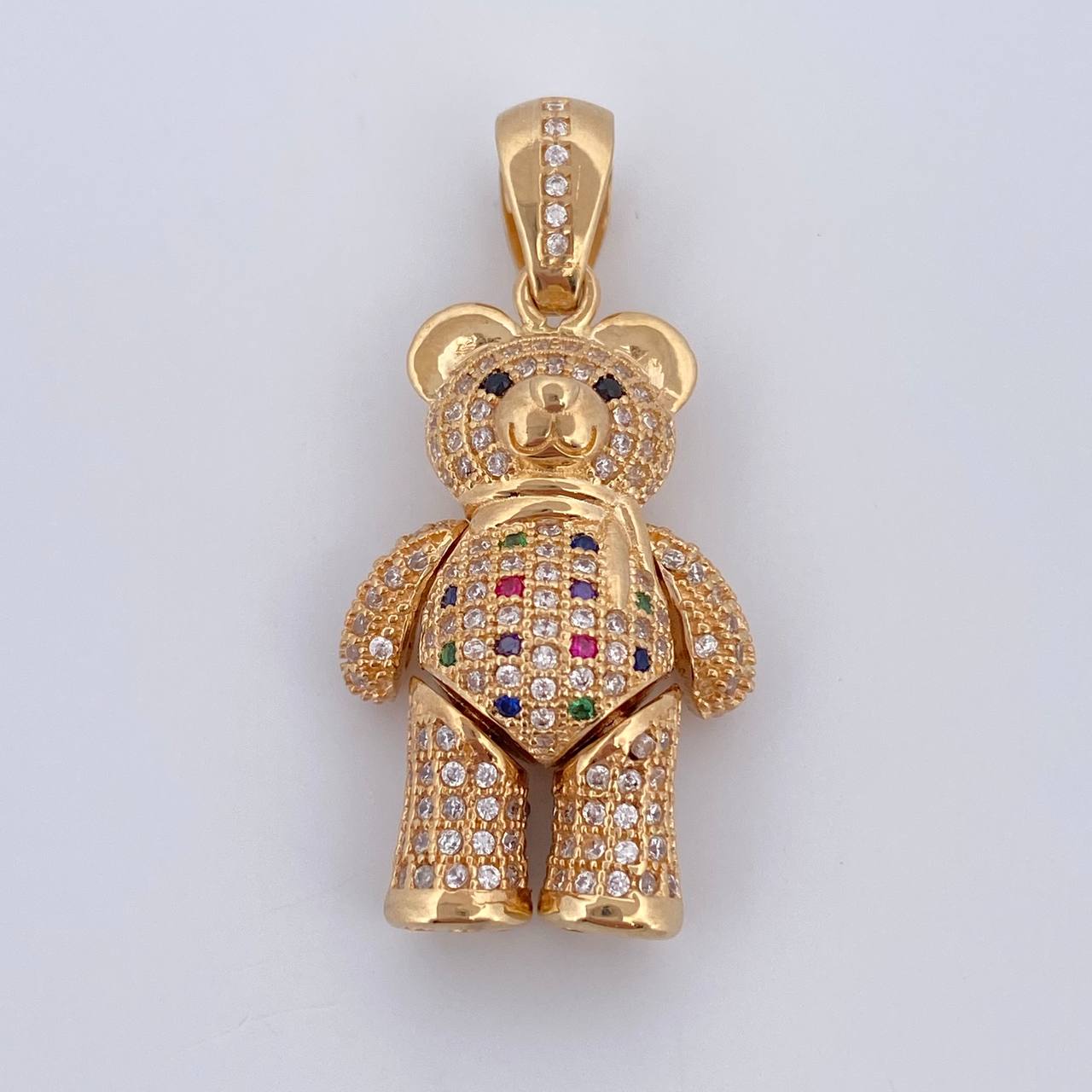 Dije Oso Articulado 9.45gr / 3.5cm / Oro 18K &