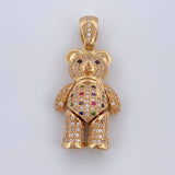 Dije Oso Articulado 9.45gr / 3.5cm / Oro 18K &