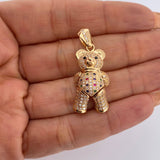 Dije Oso Articulado 9.45gr / 3.5cm / Oro 18K &