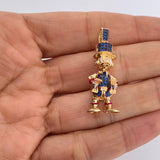 Dije Pato Furioso 8.15gr / 4cm / Oro 18K &
