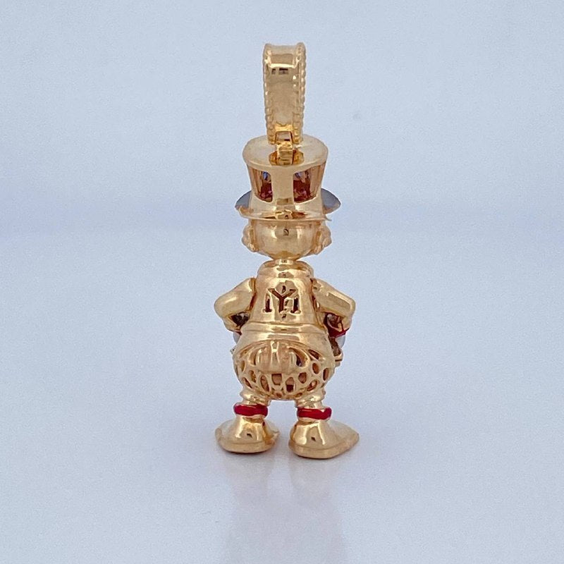 Dije Pato Furioso 8.15gr / 4cm / Oro 18K &