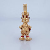 Dije Pato Furioso 8.15gr / 4cm / Oro 18K &