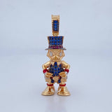 Dije Pato Furioso 8.15gr / 4cm / Oro 18K &