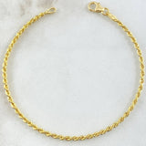 Pulso Lazo 1.5gr / 18cm / +3 Oro 18K