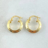 Candongas Clau 1.25gr / 1.5cm / Oro 18K