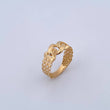 Anillo Cubano 3.45gr / T8 / Liso Oro Amarillo 18K &