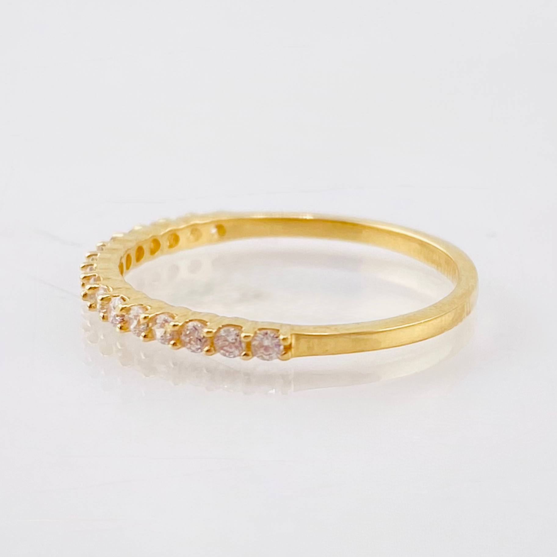 Anillo Churumbela 2.2gr / T7 3/4 / Oro Amarillo 18K