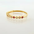 Anillo Churumbela Burbujas 1.65gr / T6 3/4 / Oro Amarillo 18K