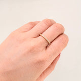 Anillo Churumbela 2.25gr / T7 / Oro Amarillo 18K *