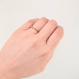 Anillo Churumbela Burbujas 1.65gr / T6 3/4 / Oro Amarillo 18K