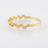 Anillo Rama De Laurel 1.2gr / T7 1/2 / Oro Amarillo 18K
