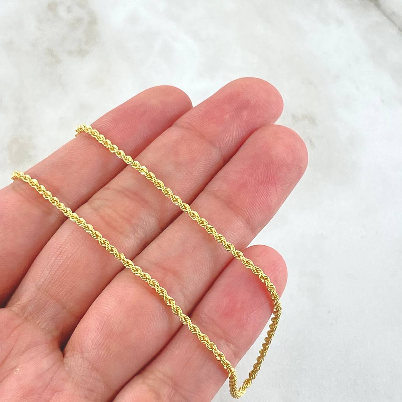 Cadena Lazo 1.95gr / 60cm / Oro Amarillo +3 18K ©