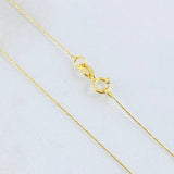 Set Cadena y Dije Aguja Trenzada + Ancla 1.35gr / 45cm / Oro Amarillo 18K (Oferta) ©