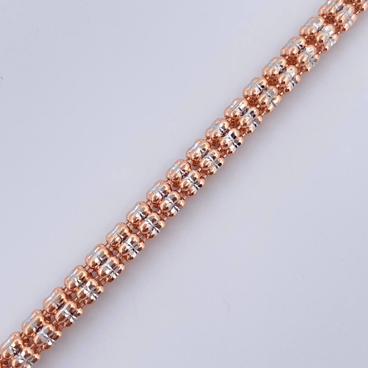 Pulso Ice 7.45gr / 19.2cm / +4 Oro 18K &