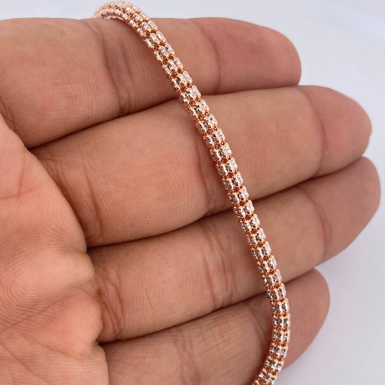 Pulso Ice 7.45gr / 19.2cm / +4 Oro 18K &
