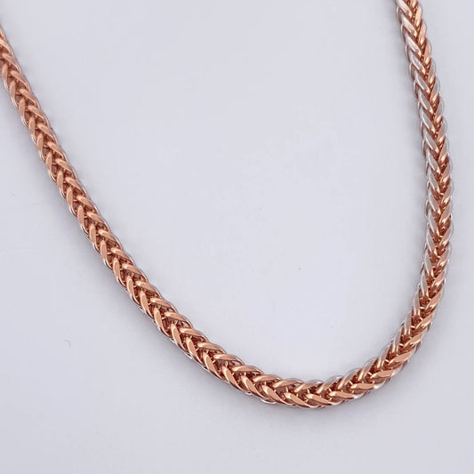 Cadena Franco 10.9gr / 60cm / +3 Oro 18K &
