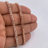 Cadena Franco 17.1gr / 59.5cm / +3 Oro 18K &