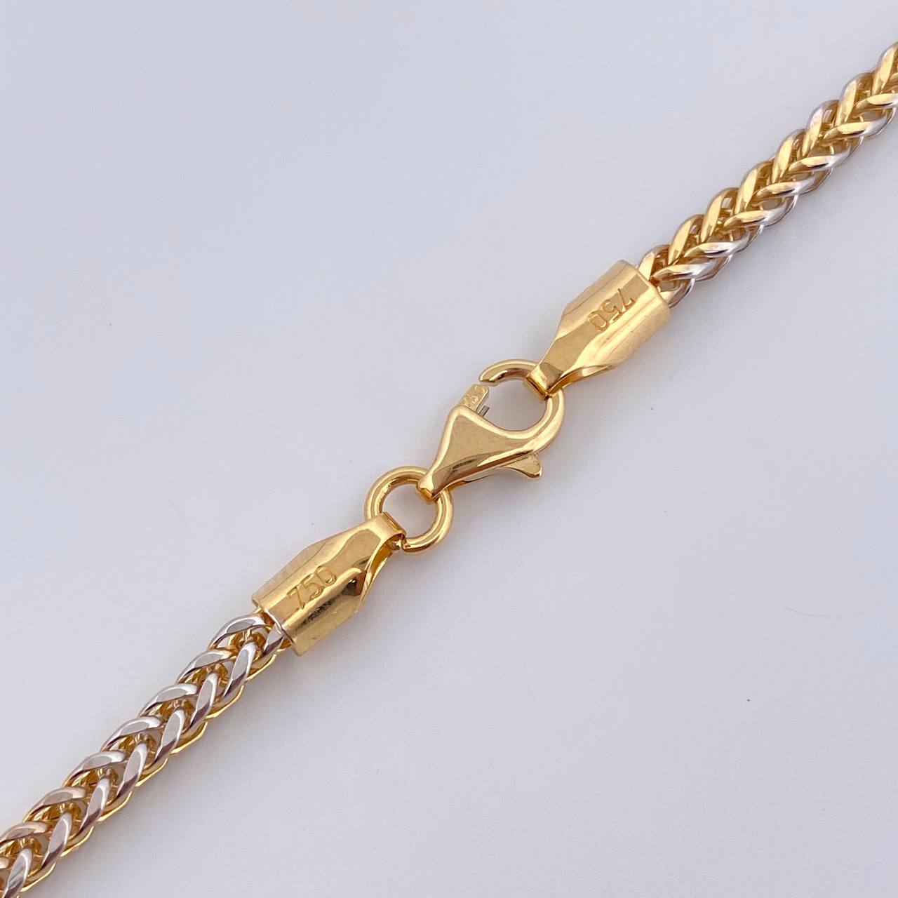 Cadena Franco 9.15gr / 60cm / +3 Oro 18K &