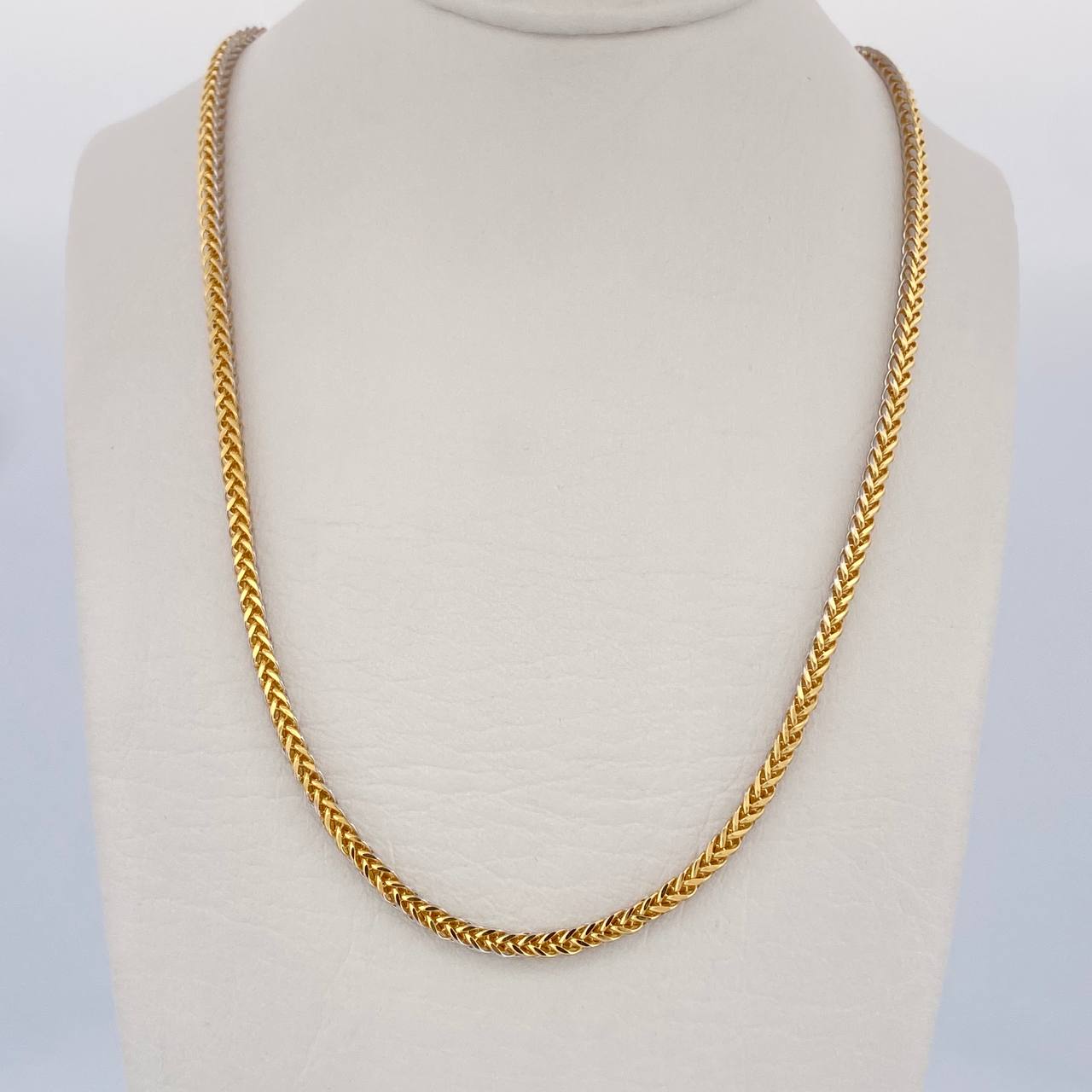 Cadena Franco 9.15gr / 60cm / +3 Oro 18K &