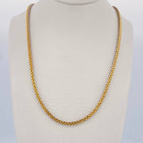 Cadena Franco 9.15gr / 60cm / +3 Oro 18K &