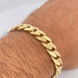 Pulso Cubano 20gr / 20.1cm / +1 Oro 18K &