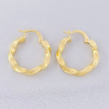 Candongas Asby 1.95g / 2.2cm Oro Amarillo 18K