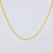 Cadena Cubana 2.55g / 60cm / 2.09mm Oro Amarillo 18K