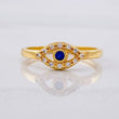 Anillo Ojo Turco 1.65gr / T5 3/4 / Oro Amarillo 18K