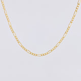 Cadena Figaro 2.15g / 50cm / 1.9mm Oro Amarillo 18K