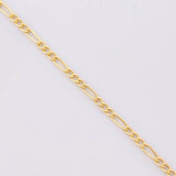 Cadena Figaro 2.15g / 50cm / 1.9mm Oro Amarillo 18K