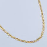 Cadena Cubana 1.7gr / 45.3cm / +1 Oro 18K &