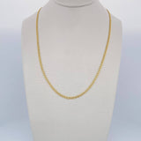 Cadena Cubana 1.7gr / 45.3cm / +1 Oro 18K &