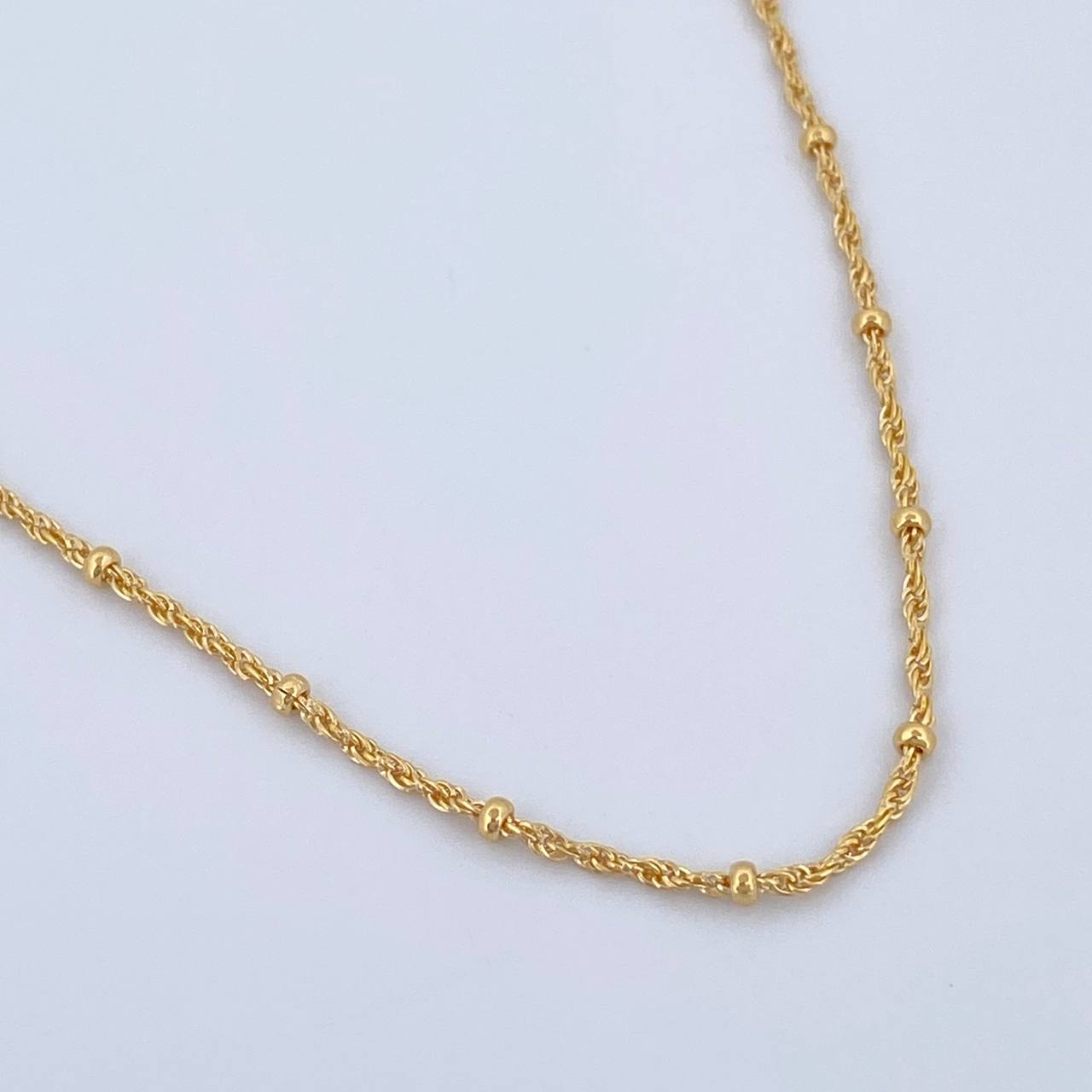 Cadena Lazo Donas 1.5gr / 50.3cm / +3 Oro 18K &