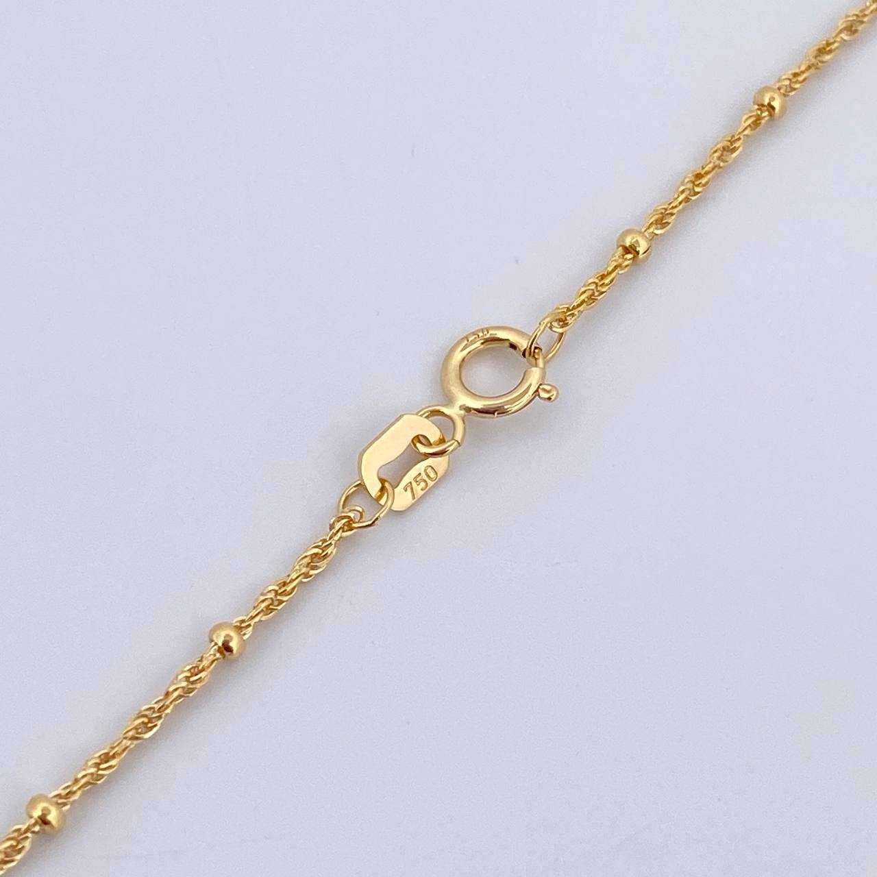Cadena Lazo Donas 1.5gr / 50.3cm / +3 Oro 18K &