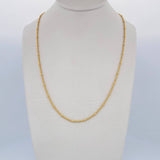 Cadena Lazo Donas 1.5gr / 50.3cm / +3 Oro 18K &