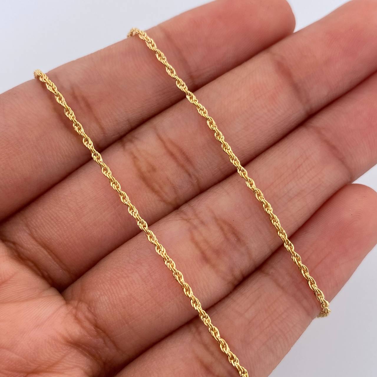 Cadena Lazo 0.8gr / 45cm / +3 Oro 18K &
