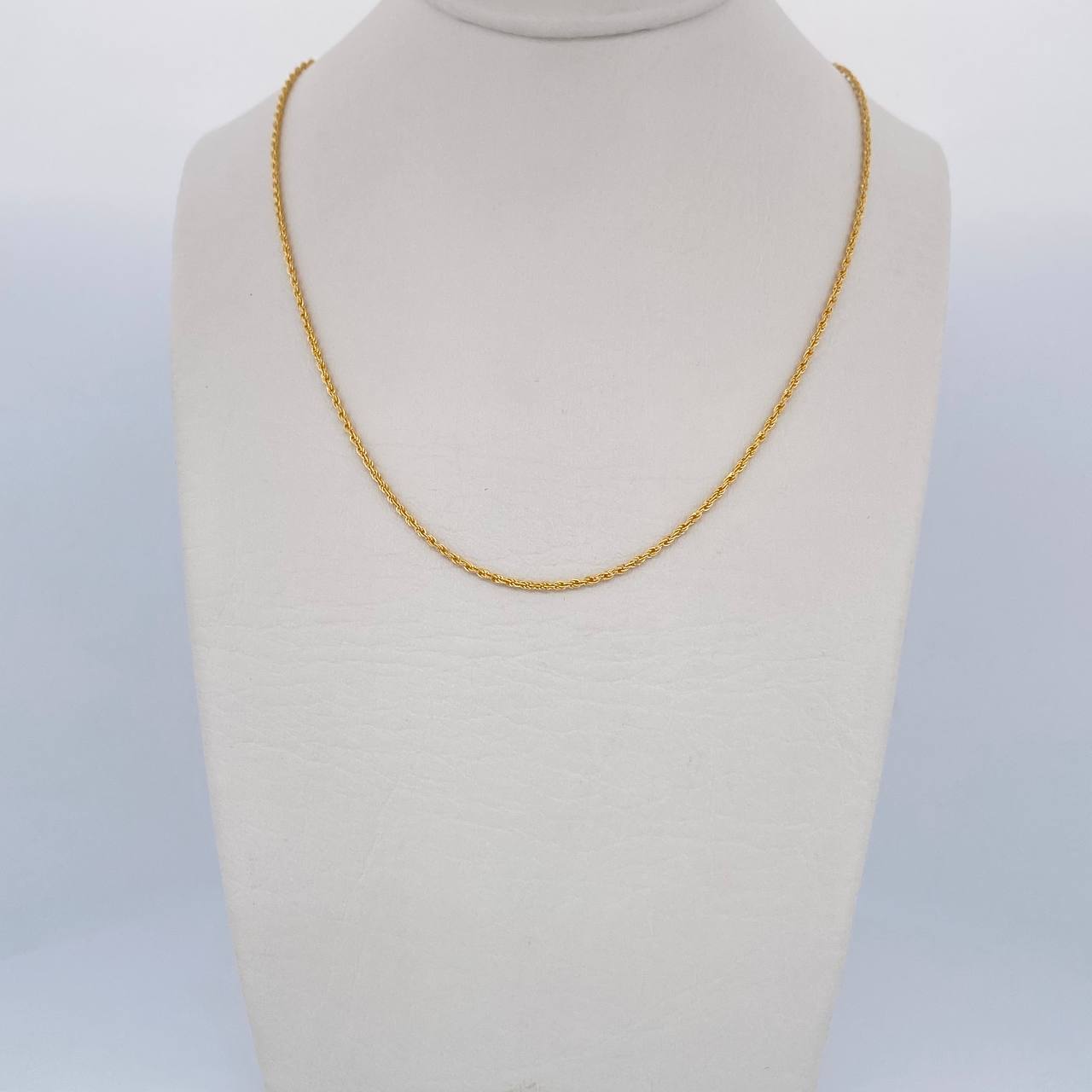 Cadena Lazo 0.8gr / 45cm / +3 Oro 18K &