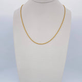 Cadena Lazo 0.8gr / 45cm / +3 Oro 18K &