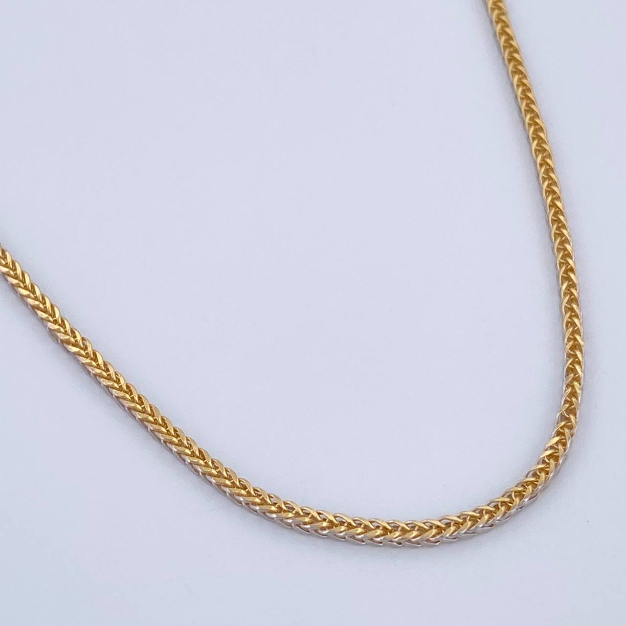 Cadena Franco 2.05gr / 45cm / +3 Oro 18K &
