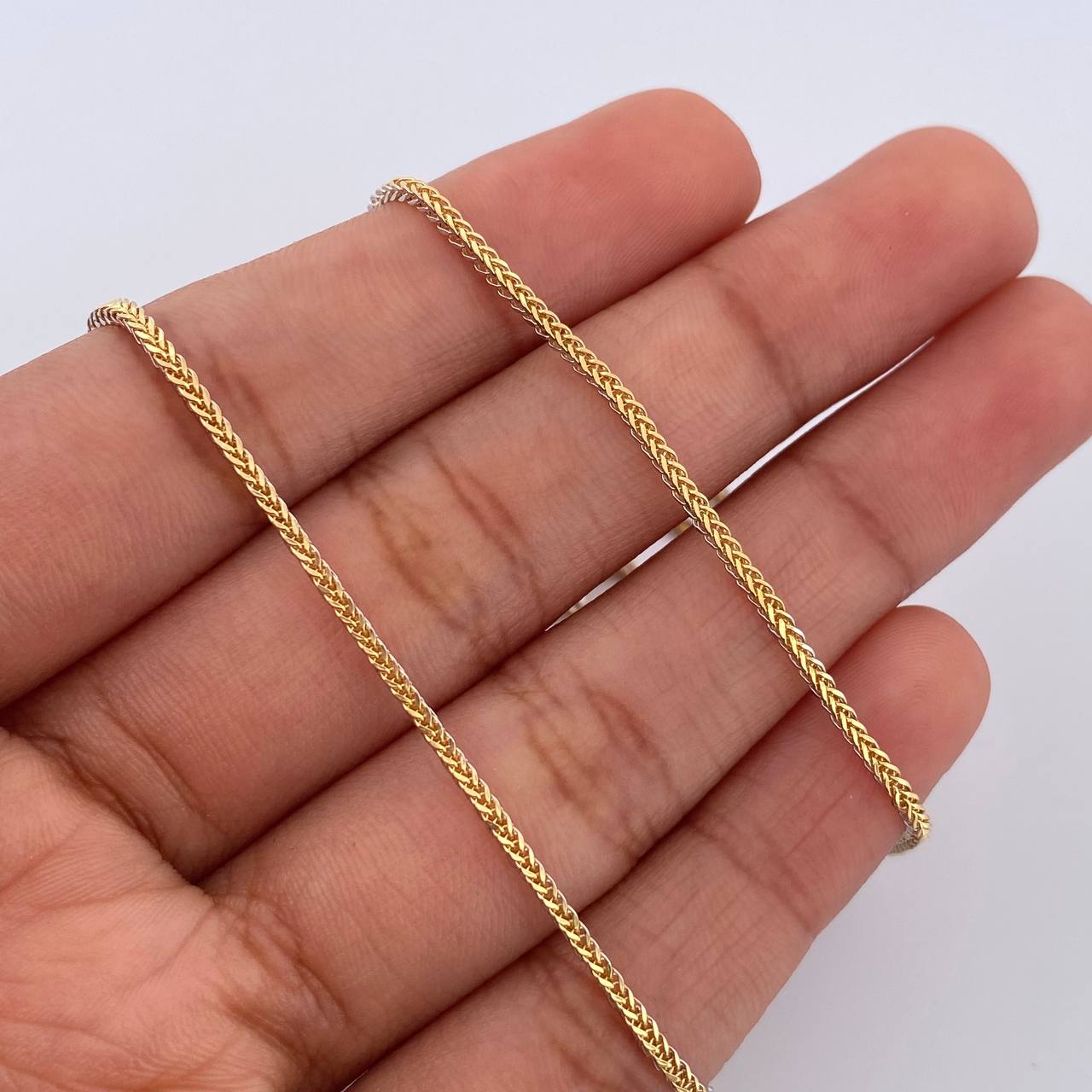 Cadena Franco 2.05gr / 45cm / +3 Oro 18K &