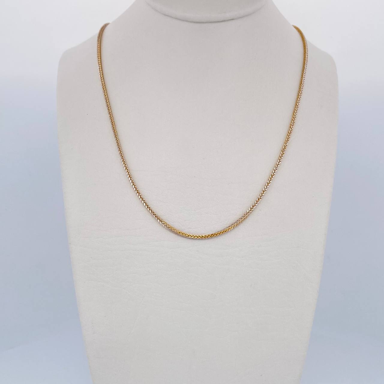 Cadena Franco 2.05gr / 45cm / +3 Oro 18K &
