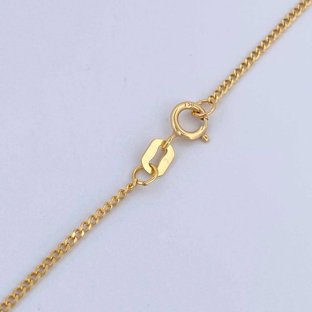 Cadena Cubana 1.1gr / 44cm / +1 Oro 18K &