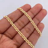 Cadena Tipo Escalera 5.1gr / 45.5cm / +3 Oro 18K &