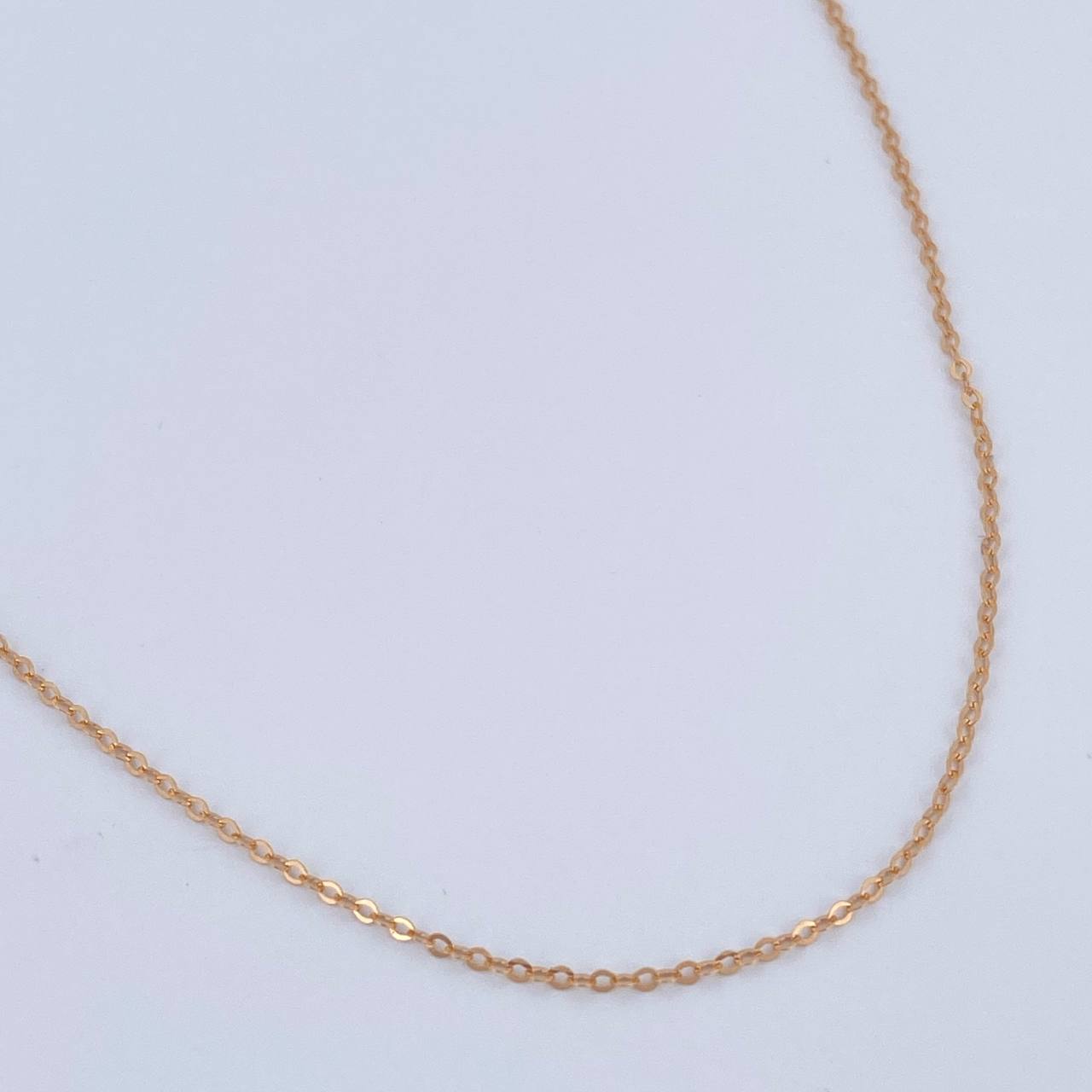 Cadena Aro Seguido 0.7gr / 40.4cm / +3 Oro 18K &