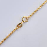Cadena Lazo 1.25gr / 49.5cm / +3 Oro 18K &