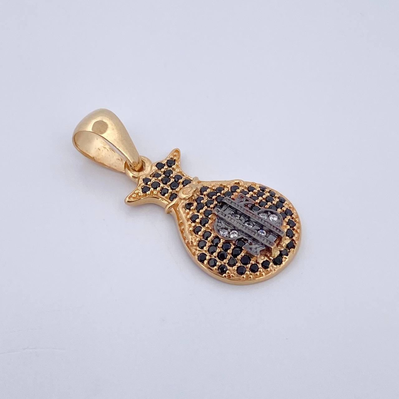 Dije Bolsa Dinero 2.55gr / 3cm / Oro 18K $
