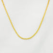Cadena China 2.1g / 60cm / 1mm Oro Amarillo 18K